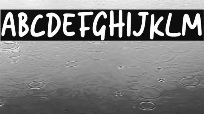 Kinethick - DEMO Font examples