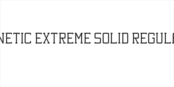 Kinetic Extreme Solid Regular Logo