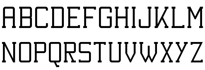 Kinetic Extreme Solid Regular Font LOWERCASE