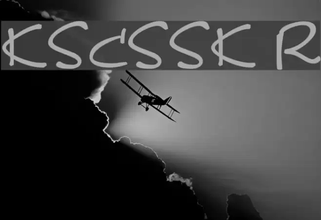 KineticSCapsSSK Regular Font examples