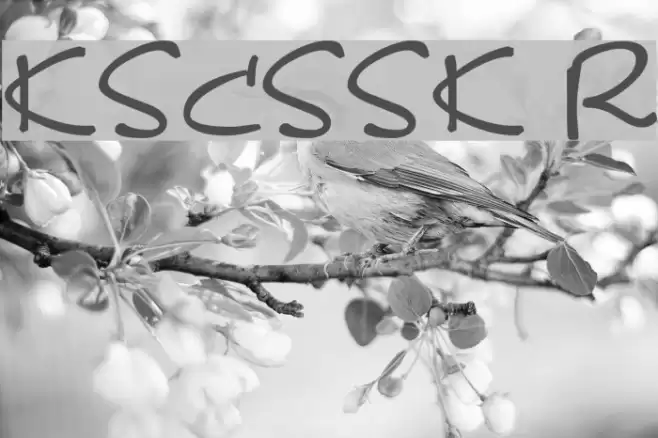 KineticSCapsSSK Regular Font examples