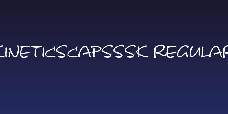 KineticSCapsSSK Regular Social Header