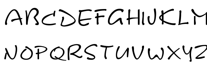 KineticSCapsSSK Regular Font LOWERCASE