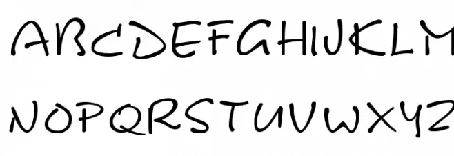 KineticSCapsSSK Regular फ़ॉन्ट लोअरकेस