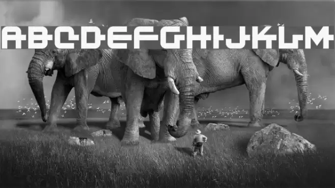 Kinex 2 Font examples