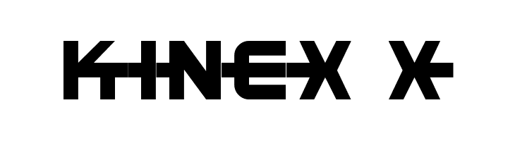 Kinex X  Скачать бесплатные шрифты