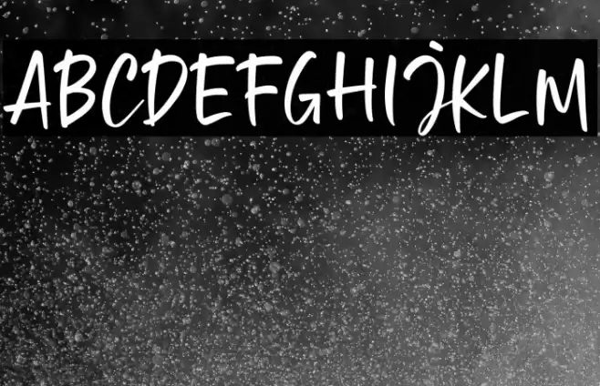 King Amsterdam Font examples