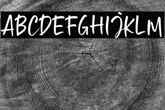 King Amsterdam Font examples