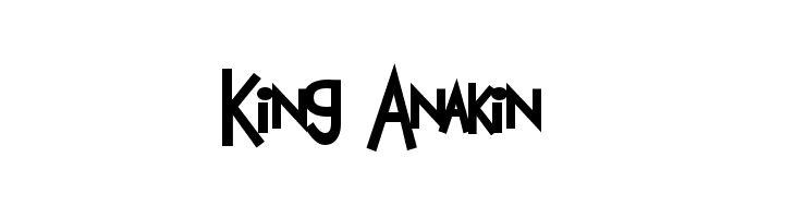 King Anakin 2  नि: शुल्क फ़ॉन्ट्स डाउनलोड