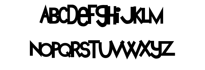 King Anakin 2 Font LOWERCASE