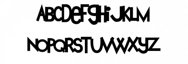 King Anakin 2 फ़ॉन्ट लोअरकेस