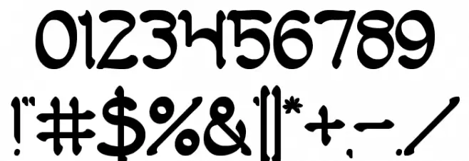 King And Queen Font OTHER CHARS