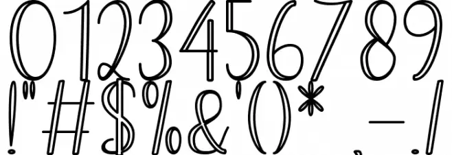 King And Queen Font OTHER CHARS