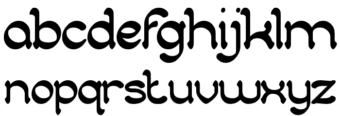 King And Queen Font LOWERCASE
