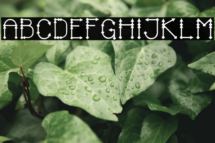 King Arrow Font examples