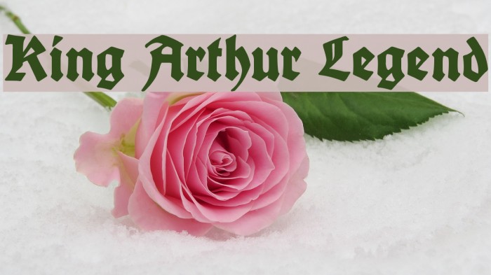 King Arthur Legend Example 1