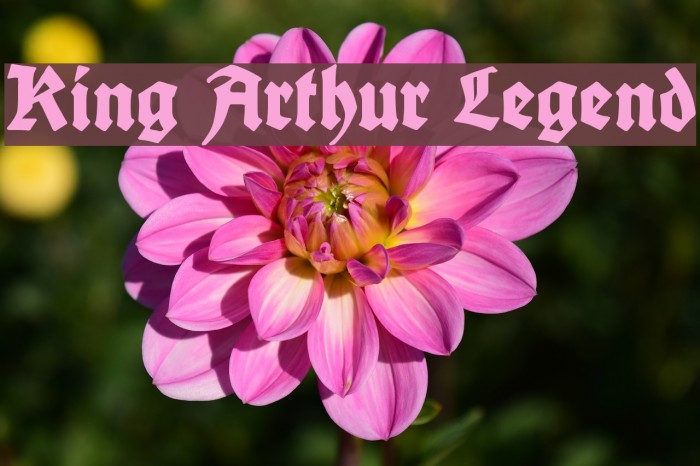 King Arthur Legend Example 2