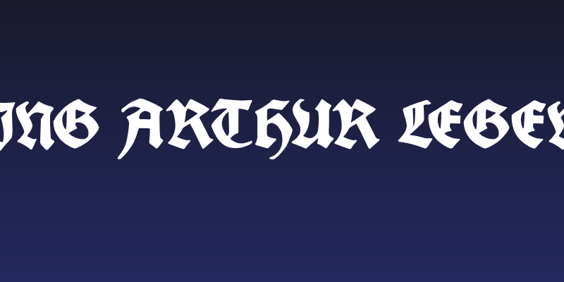 King Arthur Legend Social Header
