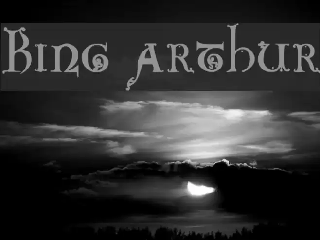 King Arthur Font examples