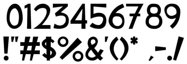 King Charles Font OTHER CHARS