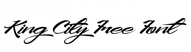 King City Free Font  Free Fonts Download