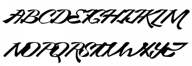 King City Free Font Fonte MAIÚSCULAS
