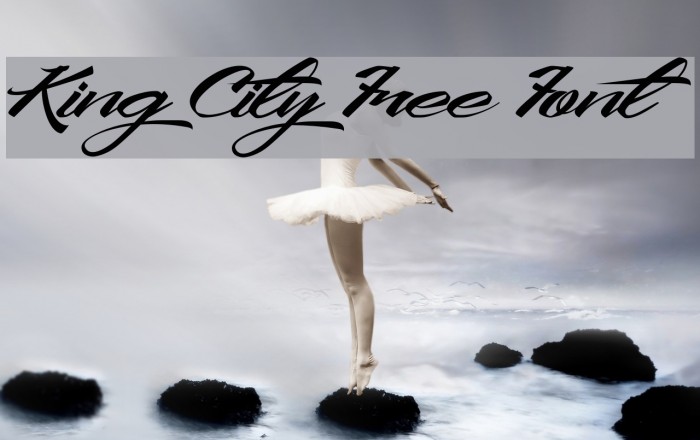 King City Free Font Font examples