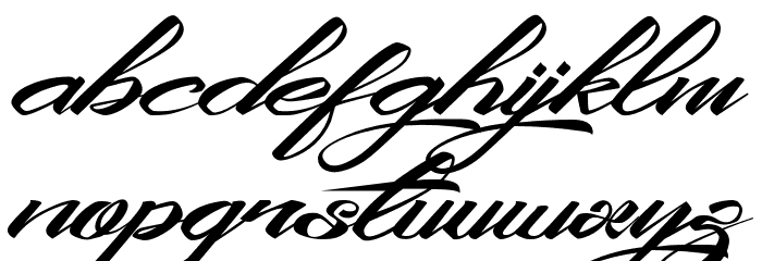 King City Free Font Font LOWERCASE