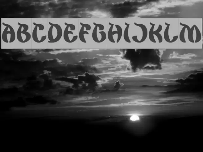 King Cobra-Inverse Font examples