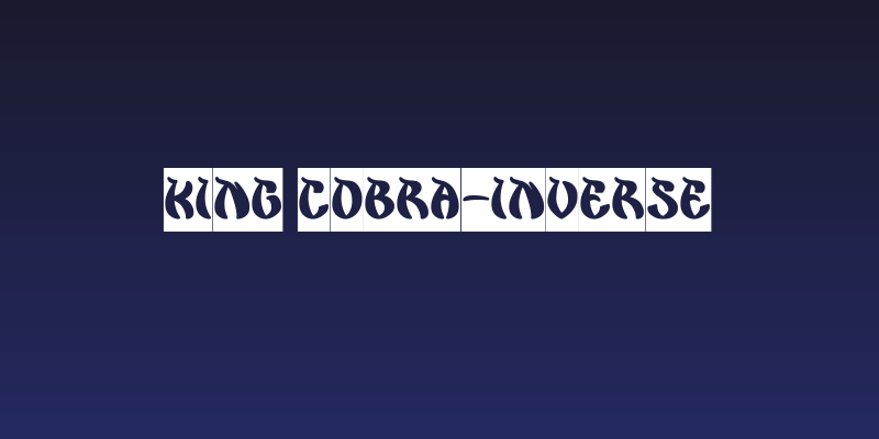 King Cobra-Inverse Social Header