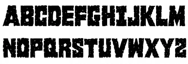 King Commando Condensed Fuentes MAYÚSCULAS
