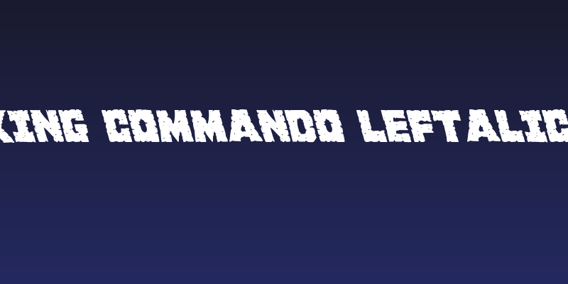 King Commando Leftalic Social Header