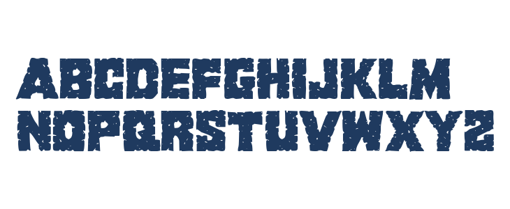 King Commando Regular Lowercase