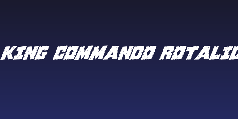King Commando Rotalic Social Header