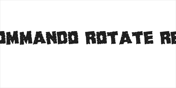 King Commando Rotate Regular Logo