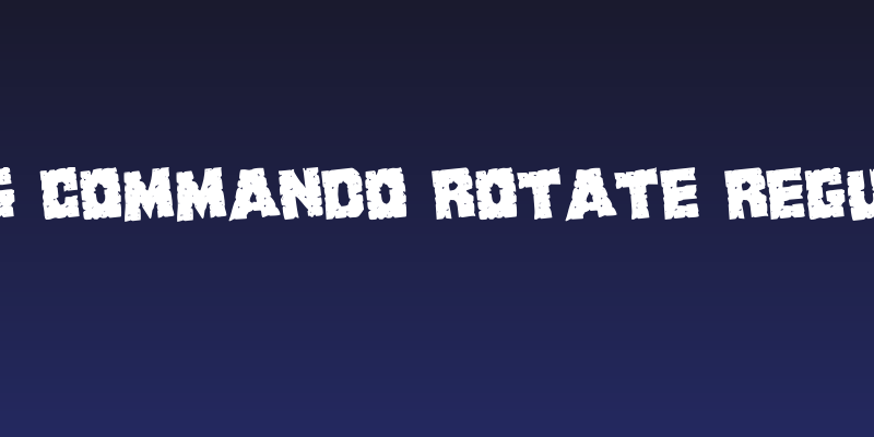 King Commando Rotate Regular Social Header
