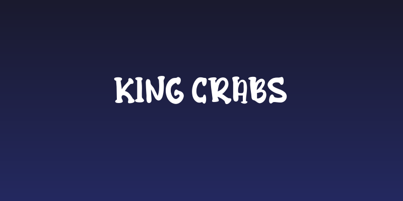 King Crabs Social Header