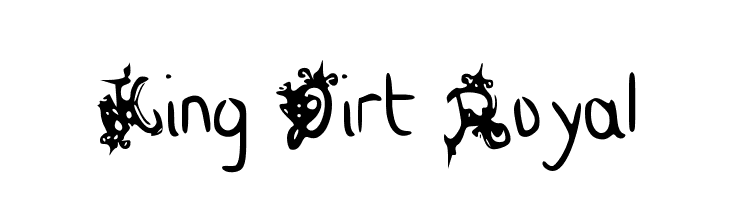 King Dirt Royal  नि: शुल्क फ़ॉन्ट्स डाउनलोड