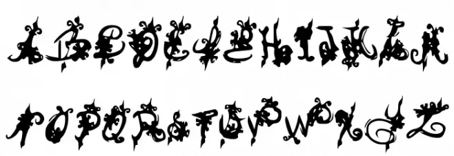 King Dirt Royal Font UPPERCASE