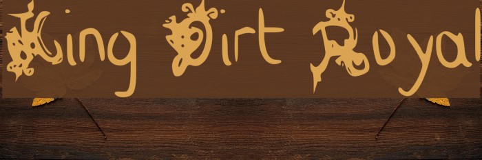 King Dirt Royal Font examples