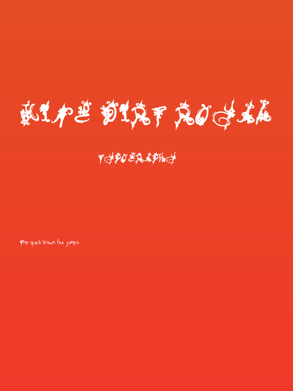 King Dirt Royal Poster