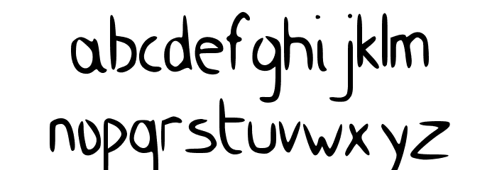 King Dirt Royal Font LOWERCASE