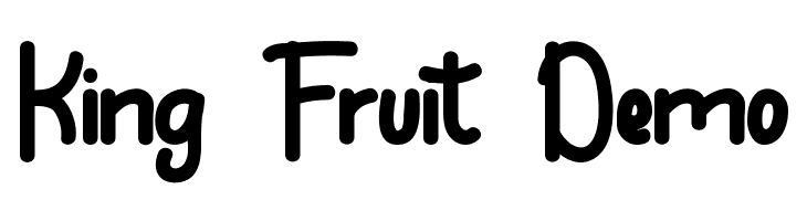 King Fruit Demo  免费字体下载
