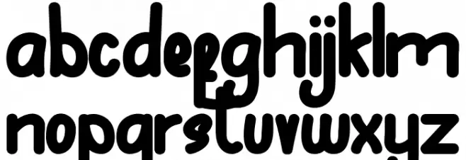 King Fruit Demo Font Litere mici