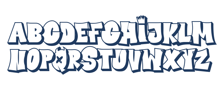 King Jack Style_Shadow Lowercase