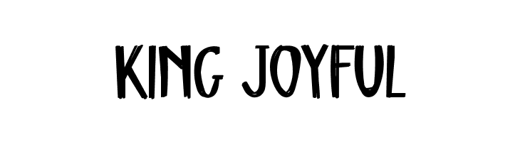 King Joyful  フリーフォントのダウンロード