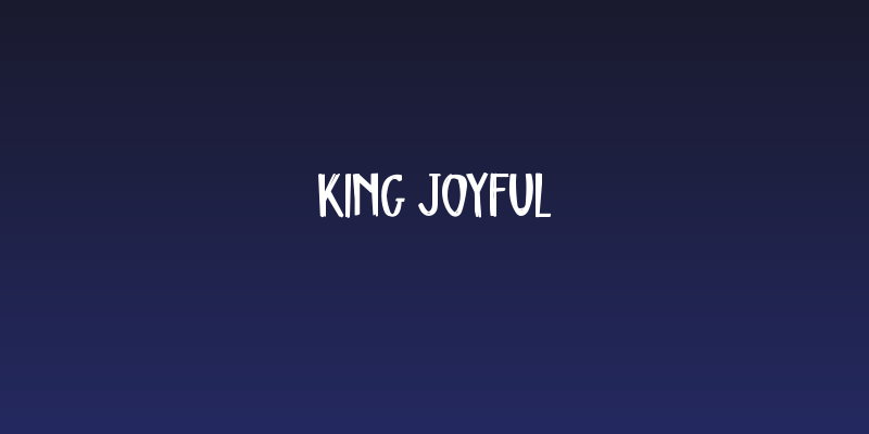 King Joyful Social Header