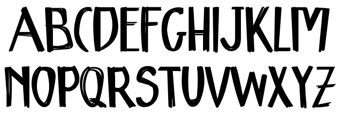 King Joyful Font LOWERCASE