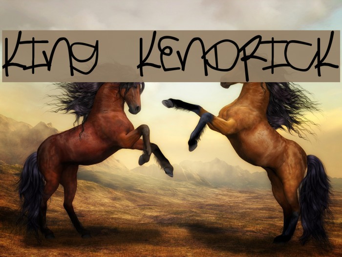 King Kendrick Example 1