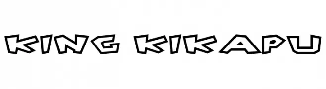 King Kikapu  baixar fontes gratis